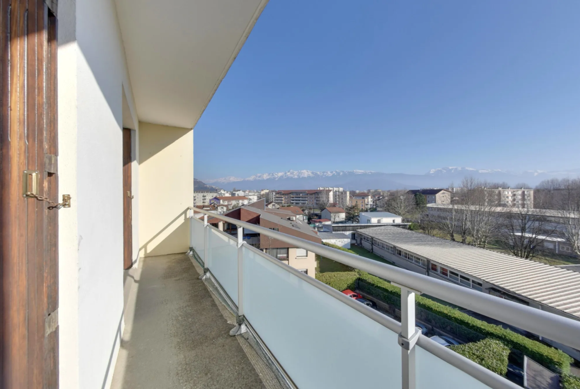 Vente appartement 2 chambres avec balcon et vue montagnes à Fontaine 