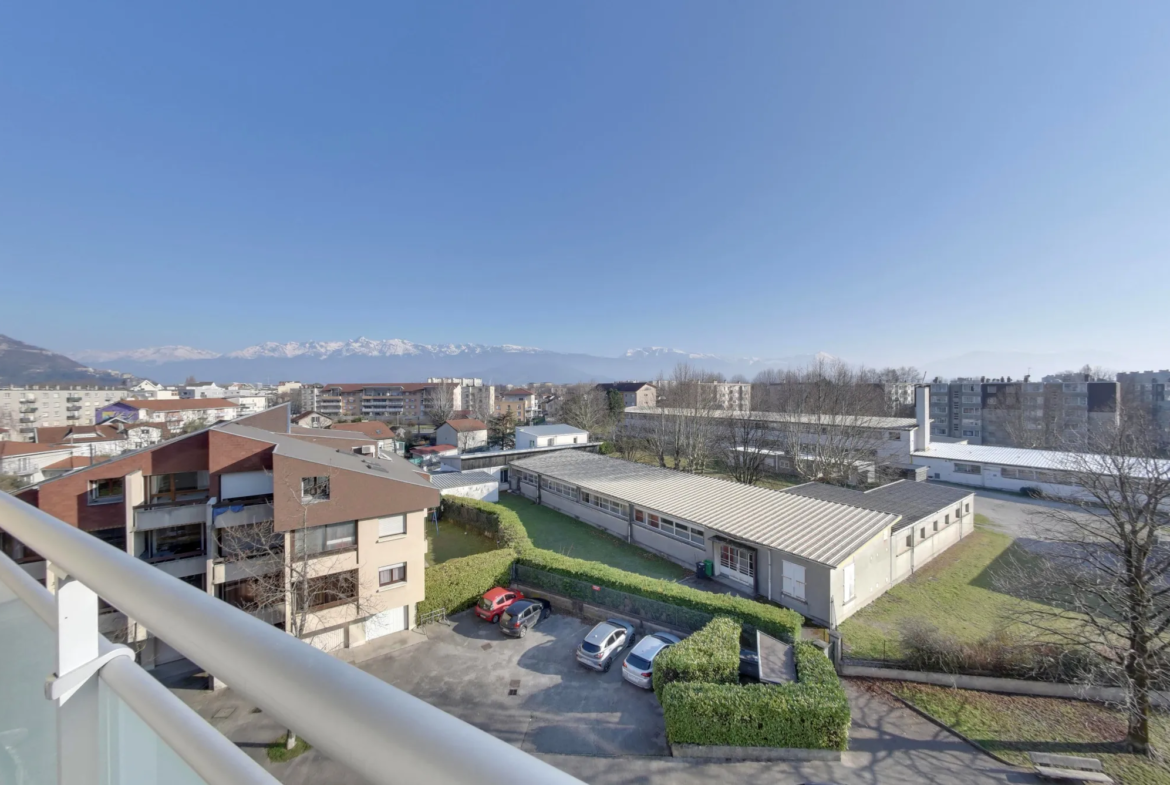 Vente appartement 2 chambres avec balcon et vue montagnes à Fontaine 