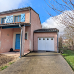 Maison mitoyenne 85 m² avec garage et jardin à Daux