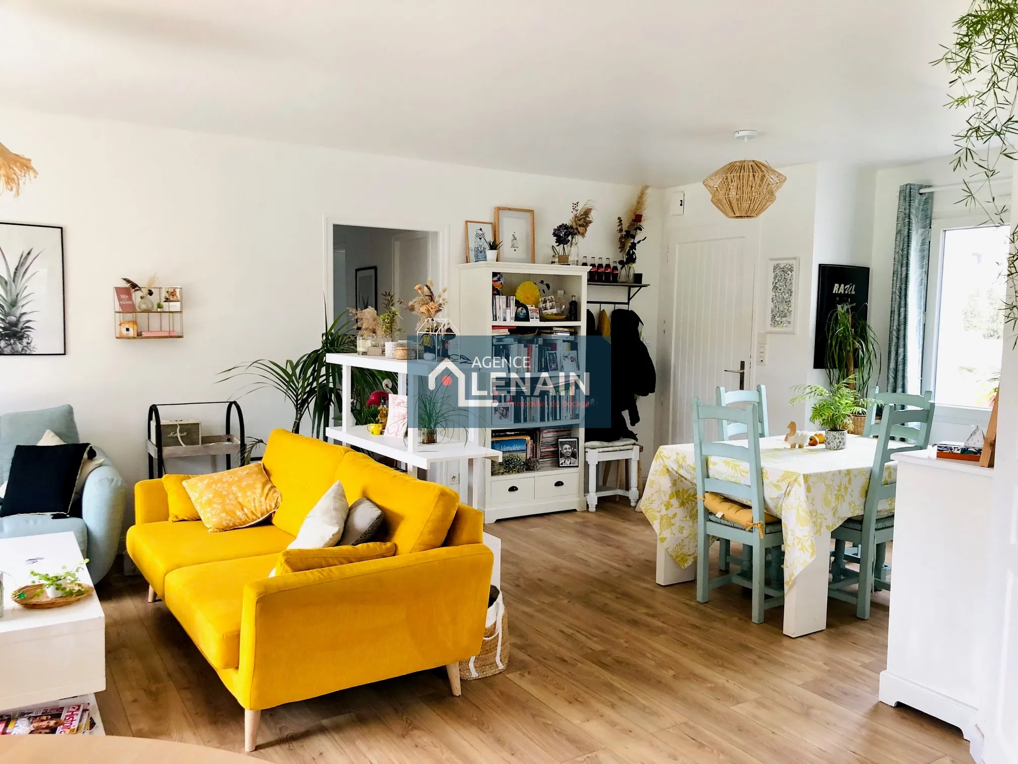 Maison de plain-pied 80 m² avec 3 chambres aux Herbiers 