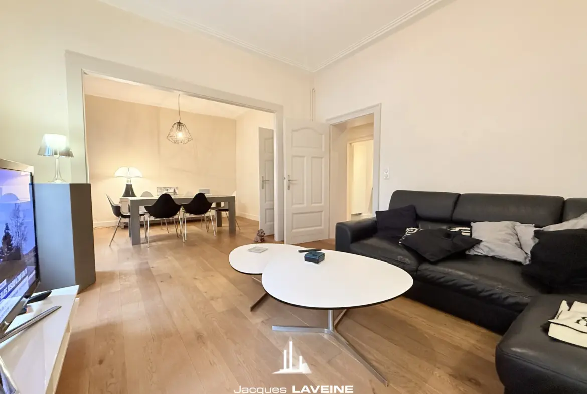 À vendre : Appartement 3 pièces avec jardin privatif à Metz Gare 