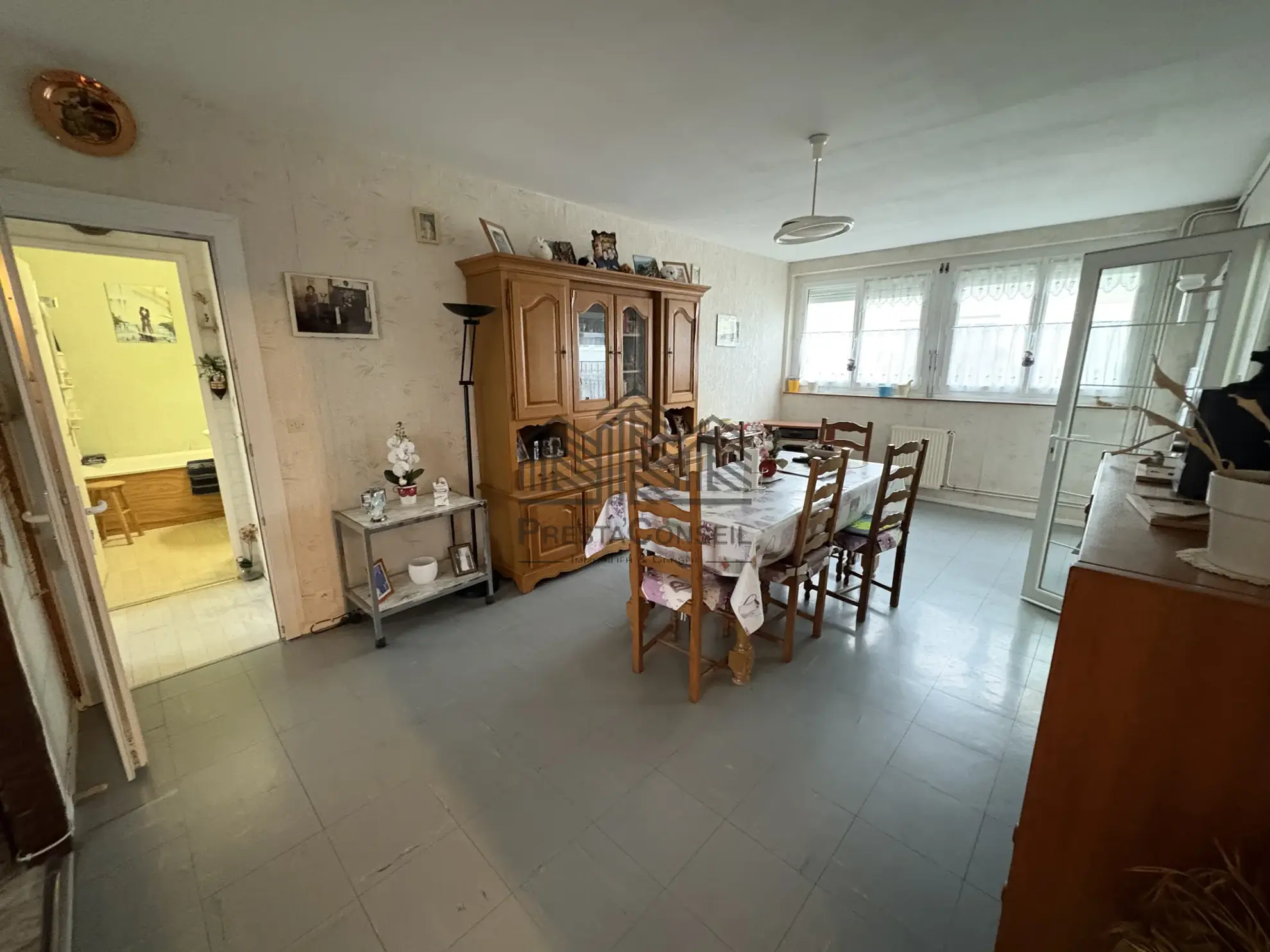 Appartement T3 à vendre - 60 m² à Caudebec-lès-Elbeuf 