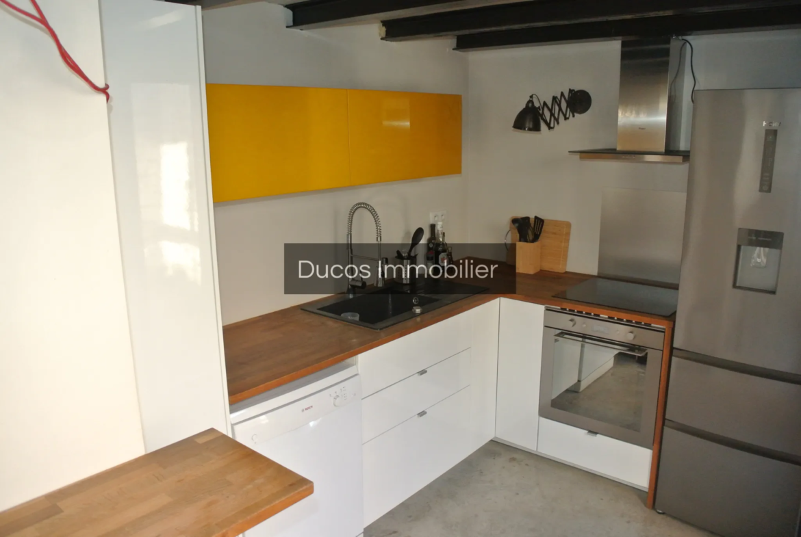 Maison à vendre en plein centre de Marmande avec terrasse et garage 