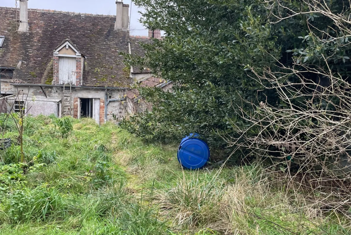 Maison de village à vendre à Rampillon avec jardin 