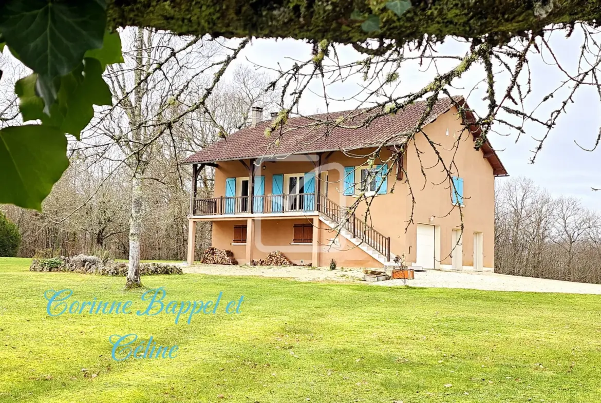 Maison calme à vendre à Savignac les Eglises 