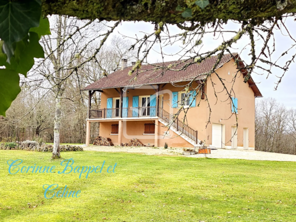 Maison calme à vendre à Savignac les Eglises