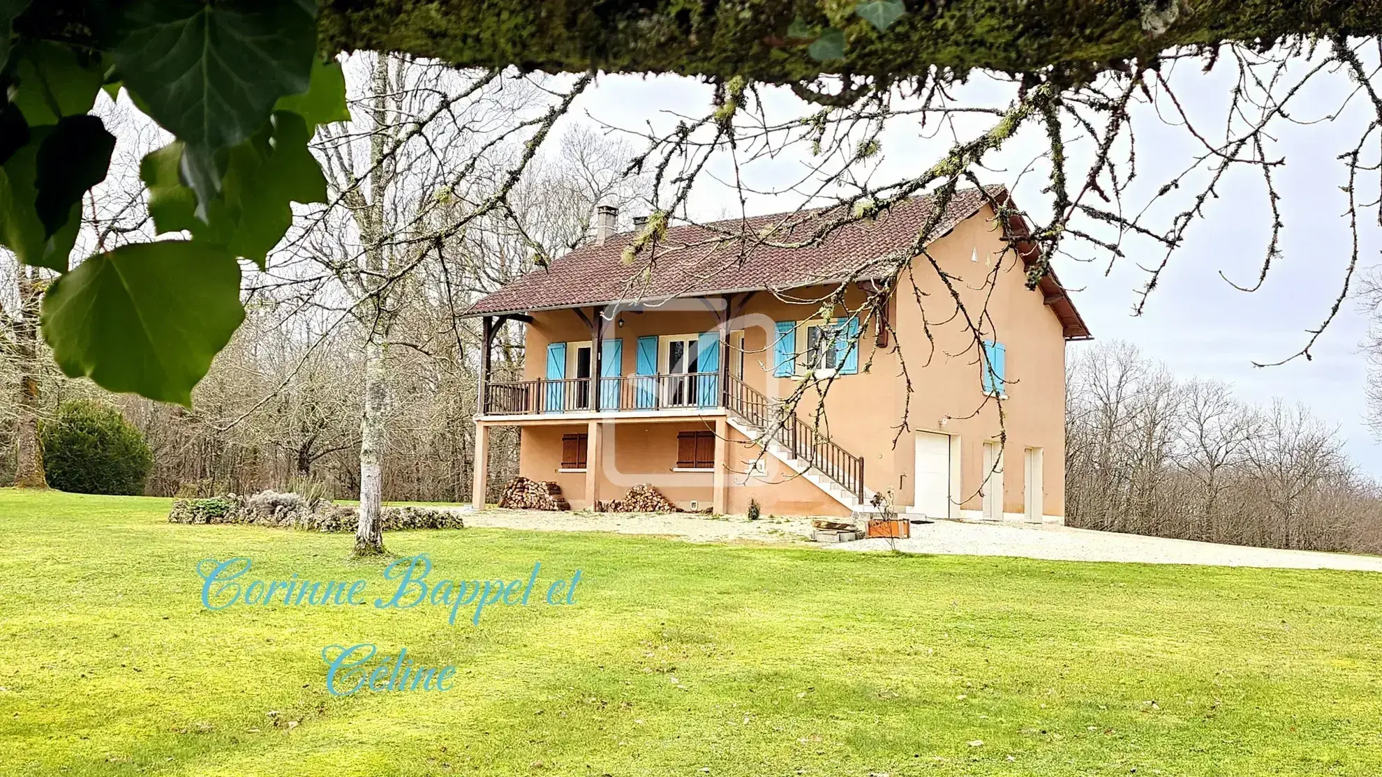 Maison calme à vendre à Savignac les Eglises 