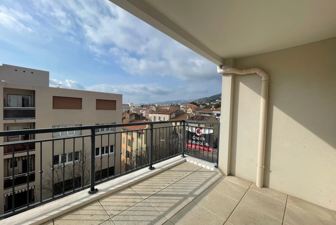 Appartement 3 pièces lumineux à Toulon avec garage en option 