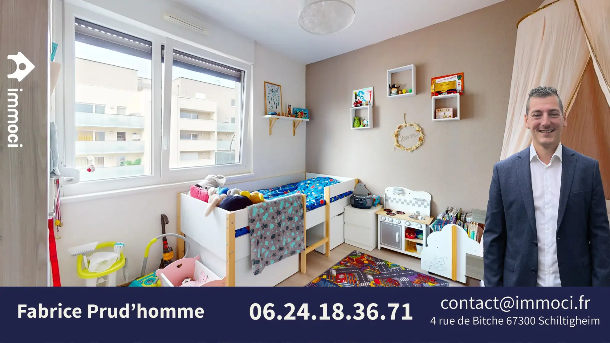 Appartement moderne 66 m2 avec terrasse, cave et garage à Strasbourg 