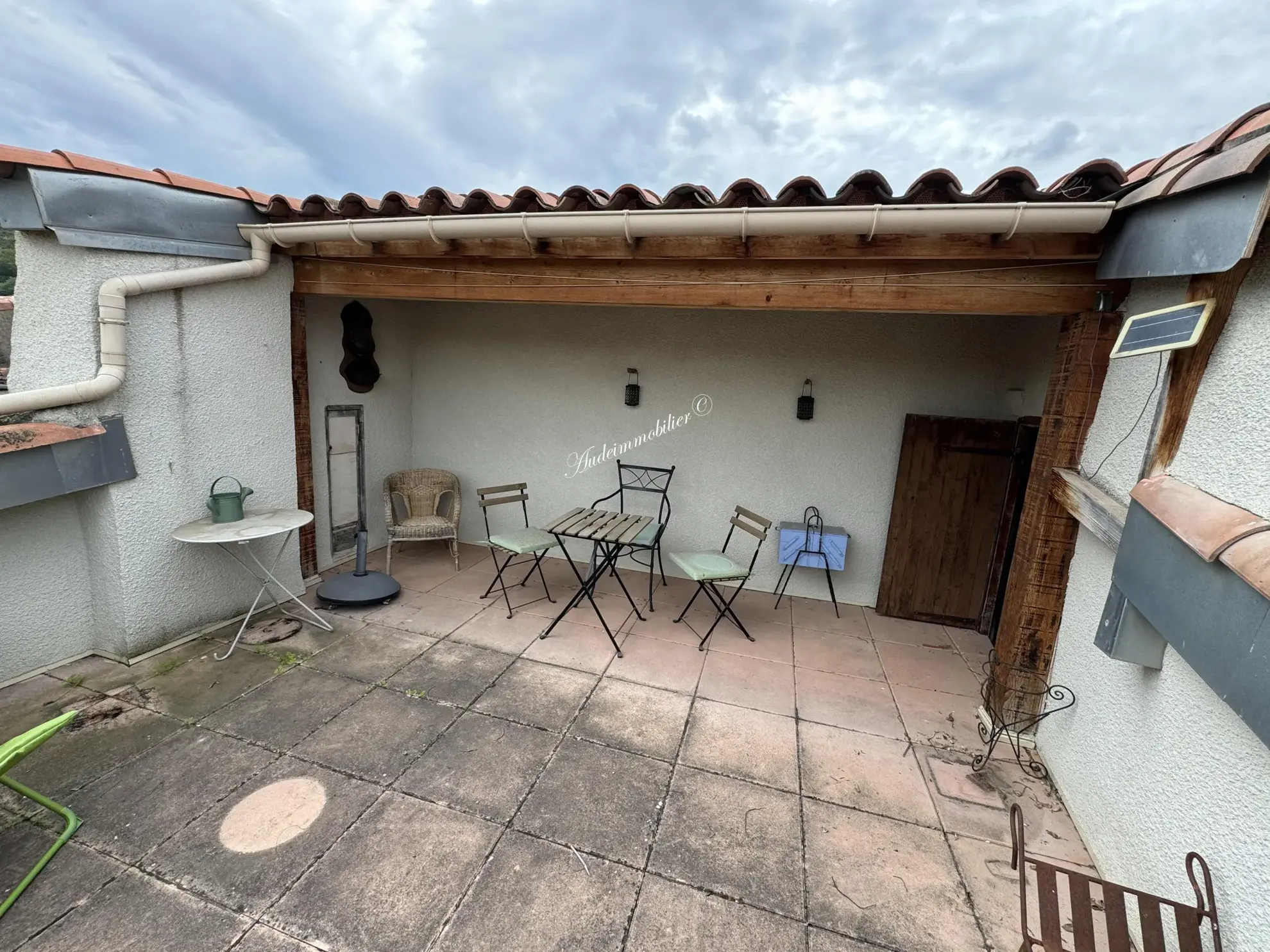 Maison de ville avec terrasse à Limoux - Vue panoramique 