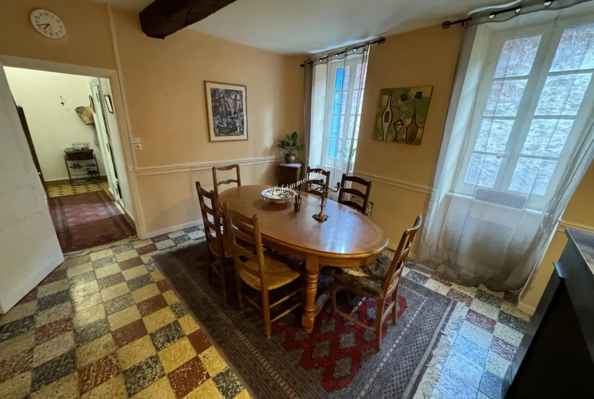 Maison de ville avec terrasse à Limoux - Vue panoramique 