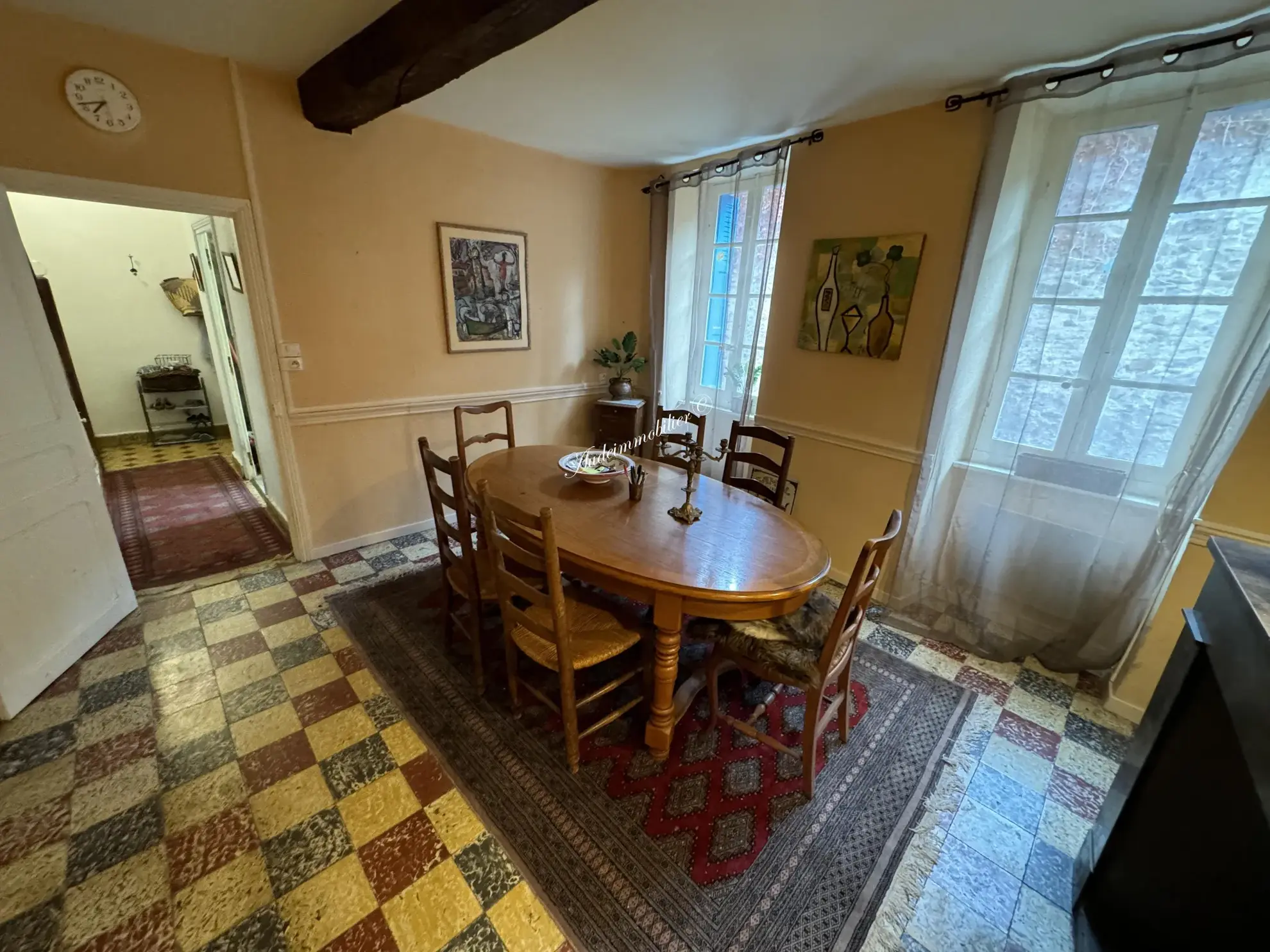 Maison de ville avec terrasse à Limoux - Vue panoramique 