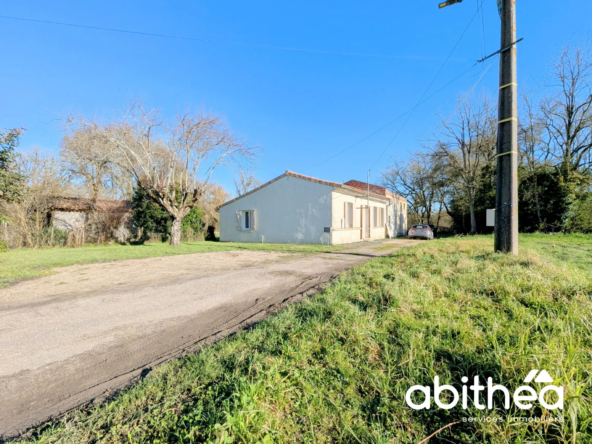 Maison en pierres de 110m2 à terminer de rénover à Galgon