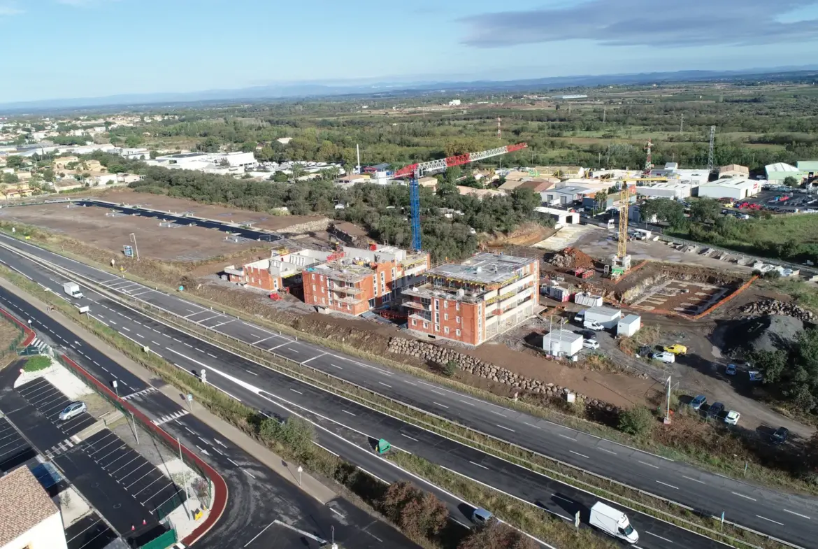 Appartements T2 dans la résidence Terre Marine à Agde 