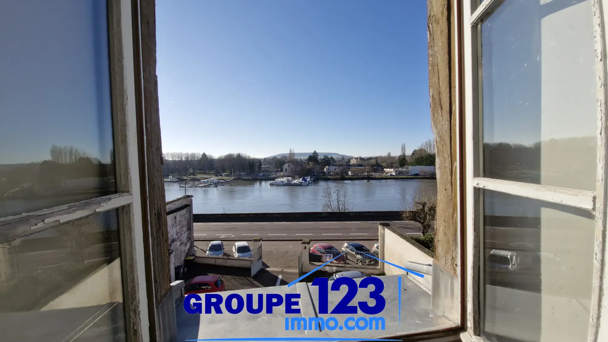 Appartement de charme à vendre à Joigny avec vue sur l’Yonne 