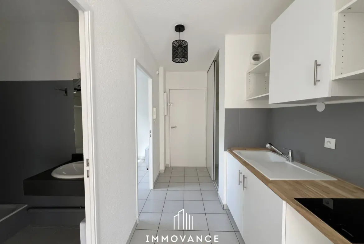 À vendre : Studio rénové avec balcon et box à Montpellier 