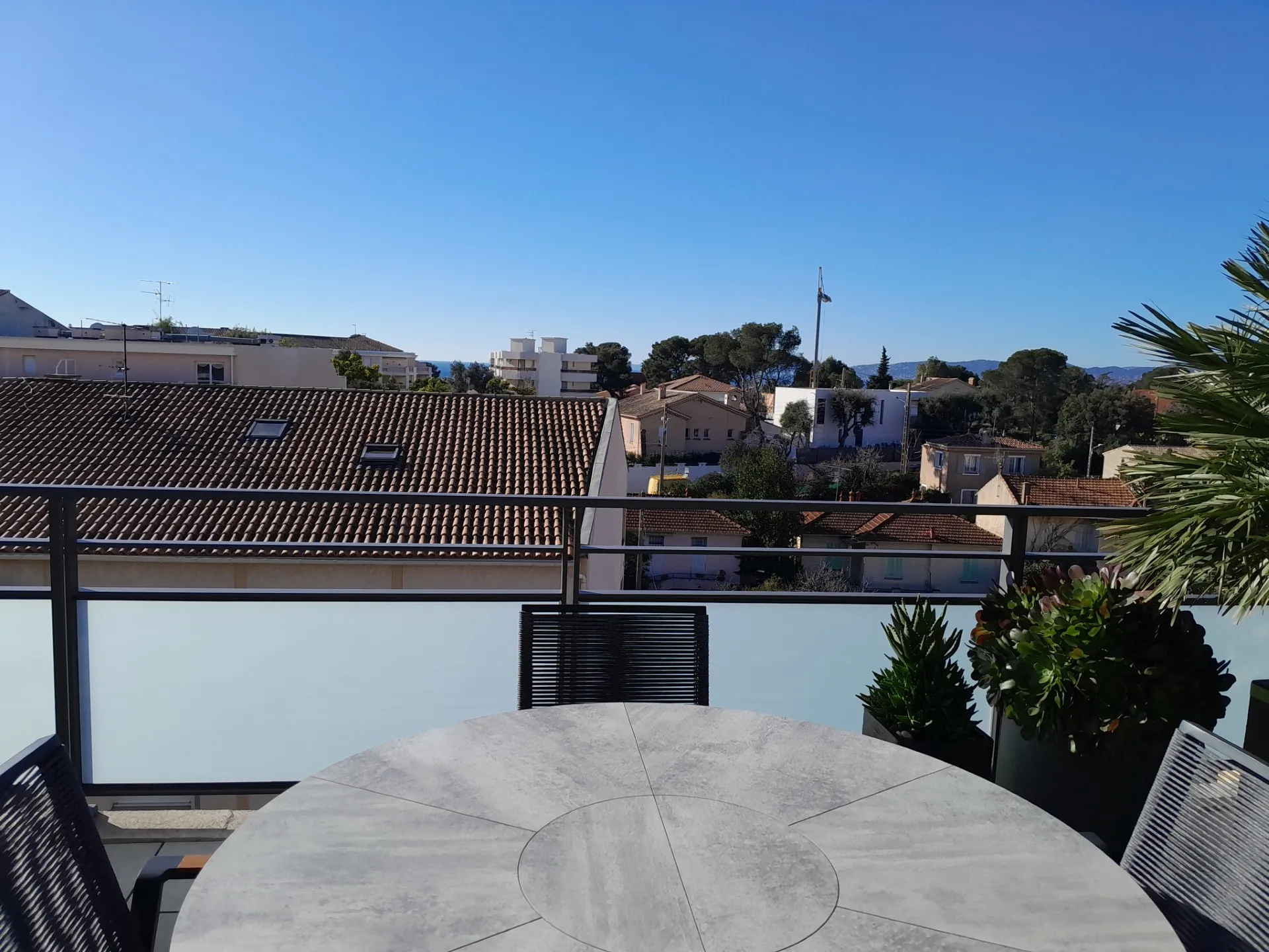 Appartement T4 avec vue mer à Saint-Raphaël au dernier étage 