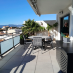 Appartement T4 avec vue mer à Saint-Raphaël au dernier étage