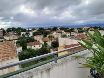 Appartement T4 avec vue mer à Saint-Raphaël au dernier étage 