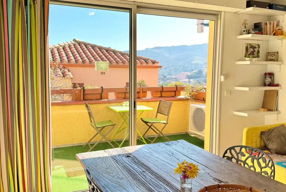 Appartement 2 chambres avec terrasse à Collioure - 265 000 € 