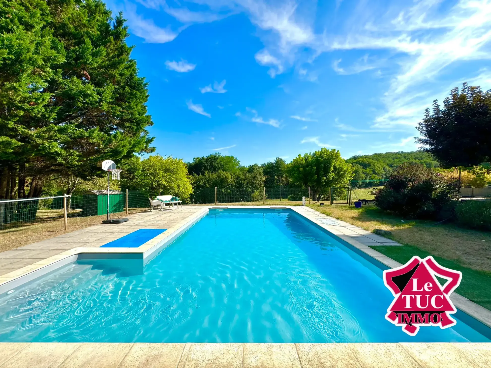 Maison 8 chambres avec piscine chauffée à Montayral 