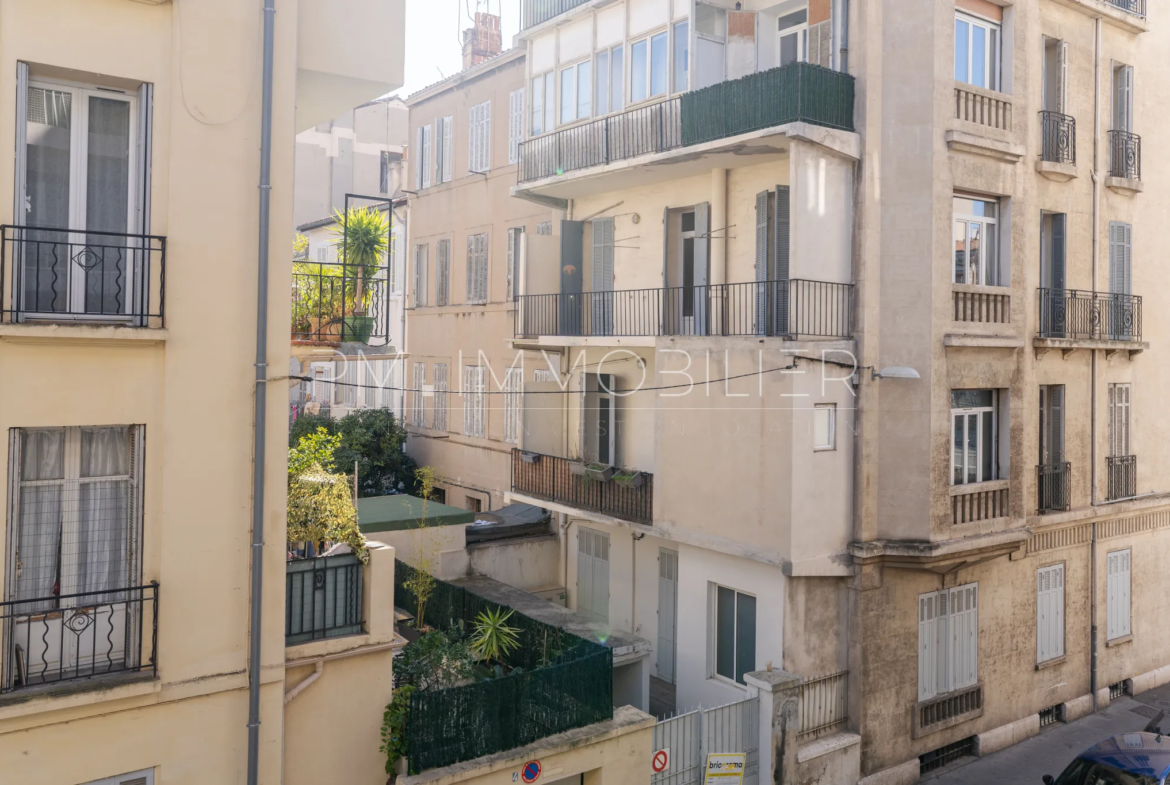 Vente Appartement T3 Rénové à Marseille 13008 