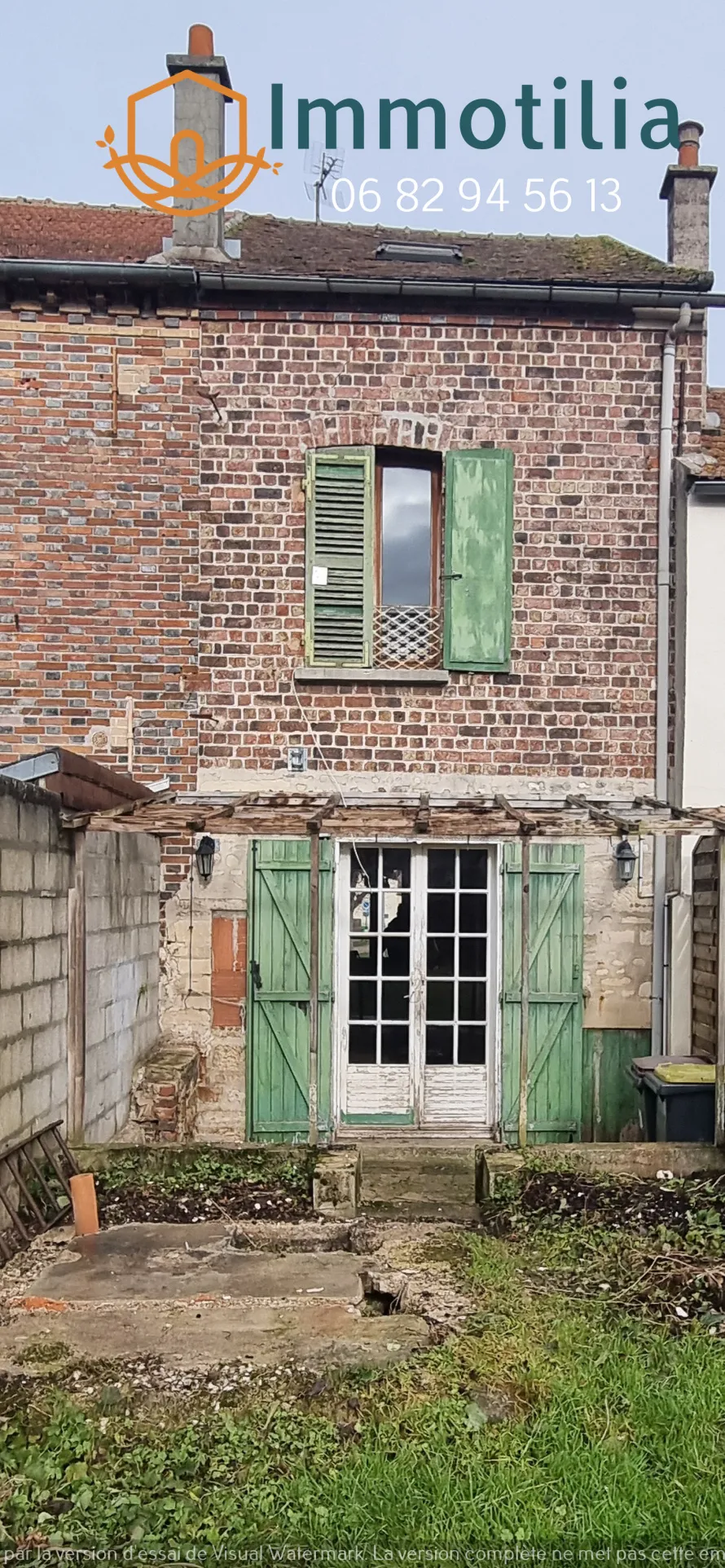 Maison à rénover à Bray-sur-Seine - 135 m² de jardin 