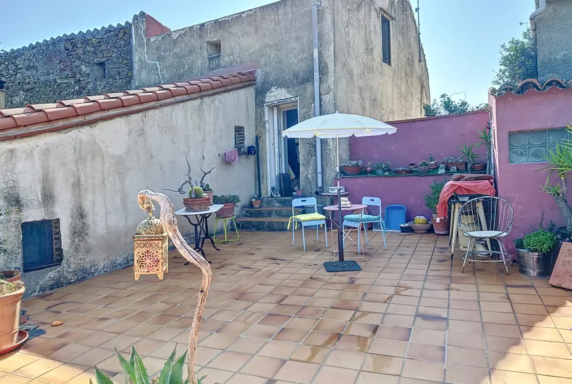 Achetez une Maison de Village avec Terrasse et Garage à Oms 