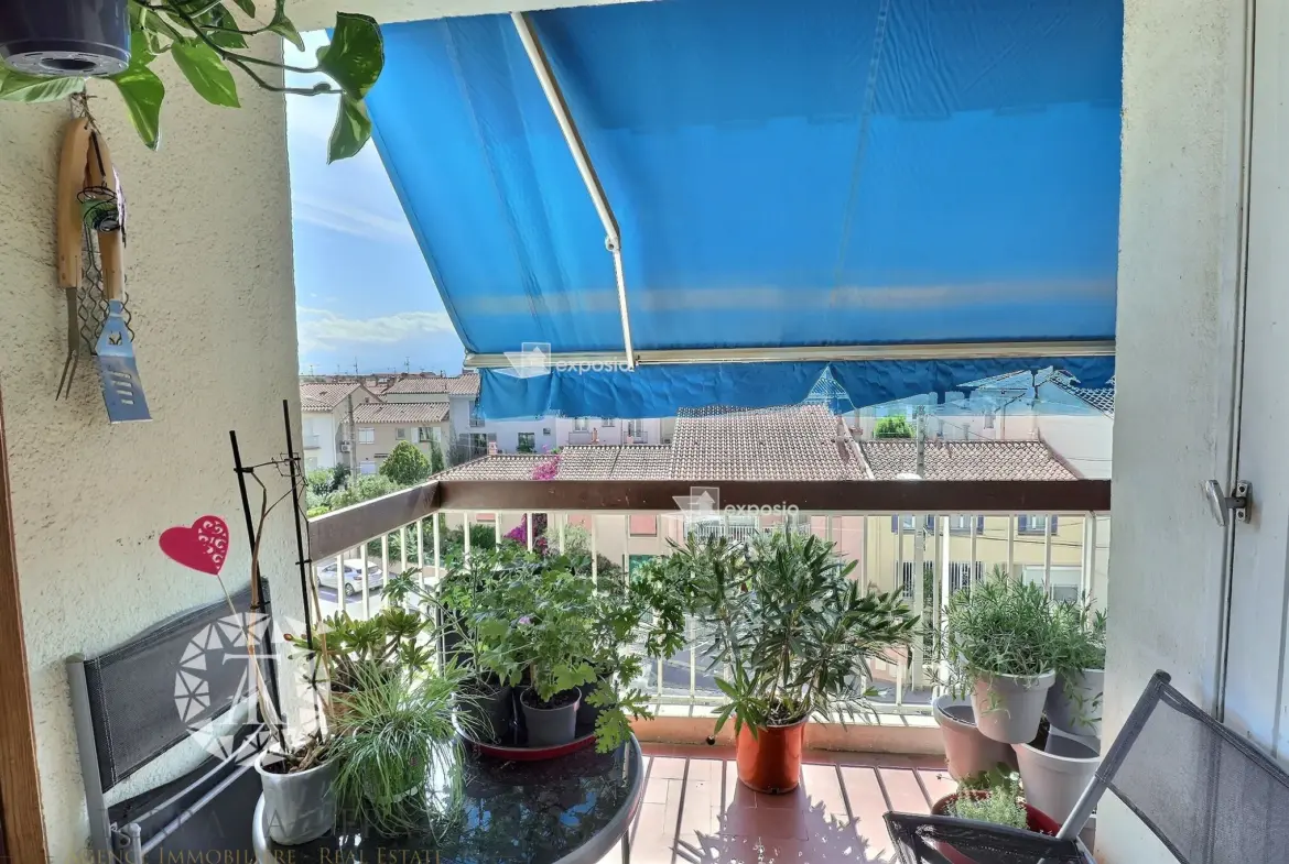 Appartement 4 pièces avec terrasse et parking à Perpignan 