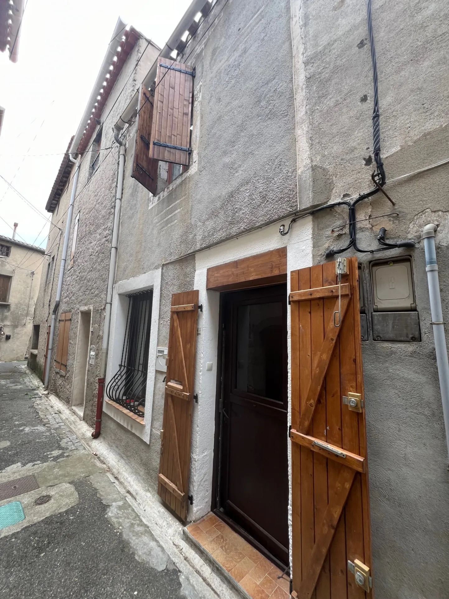 Maison de village à vendre avec cour à Rieux Minervois 