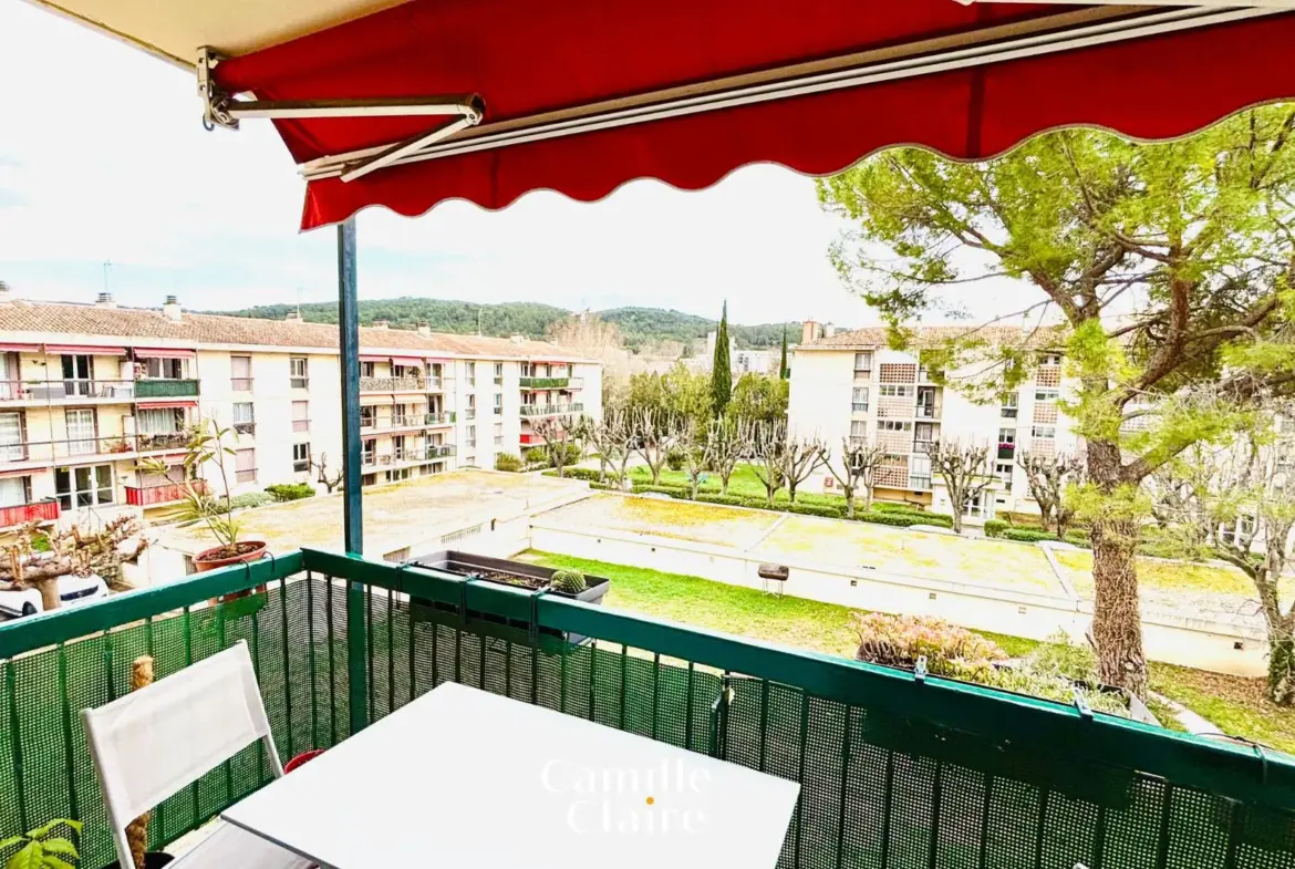 À vendre : Appartement T3 avec balcon et cave à Aix-en-Provence 