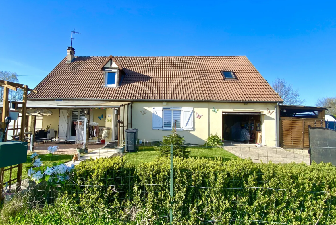 Maison spacieuse de 112 m² à Lury-sur-Arnon avec jardin 