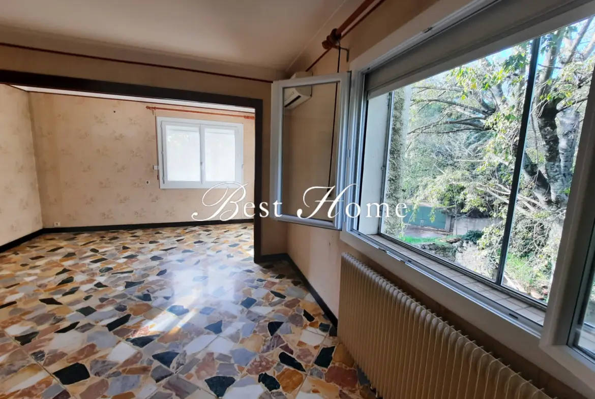 Vente appartement T3 avec terrasse et jardin à Nîmes 