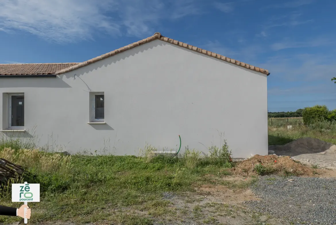 Maison neuve à vendre à La Bretonnière-la-Claye, proche de Luçon 