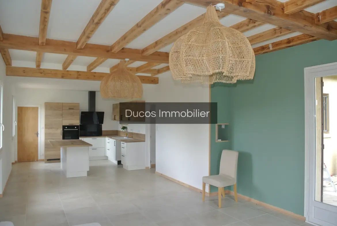 Maison rénovée 3 chambres à Marmande, proche commerces 