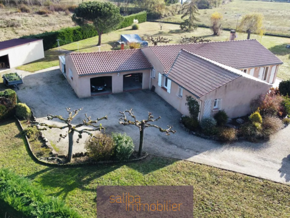 Maison de plain-pied T5 à Gaillac - 272000 EUR