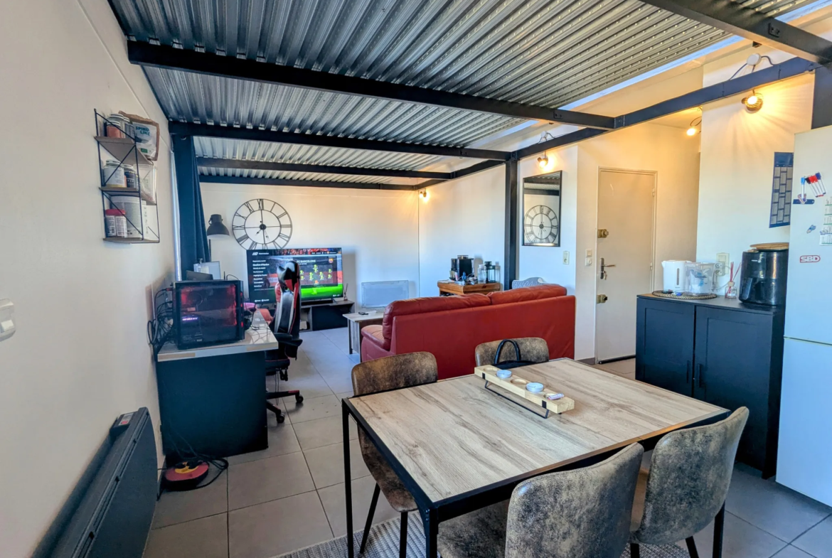 Appartement 3 pièces avec mezzanine et vue dégagée à Narbonne 