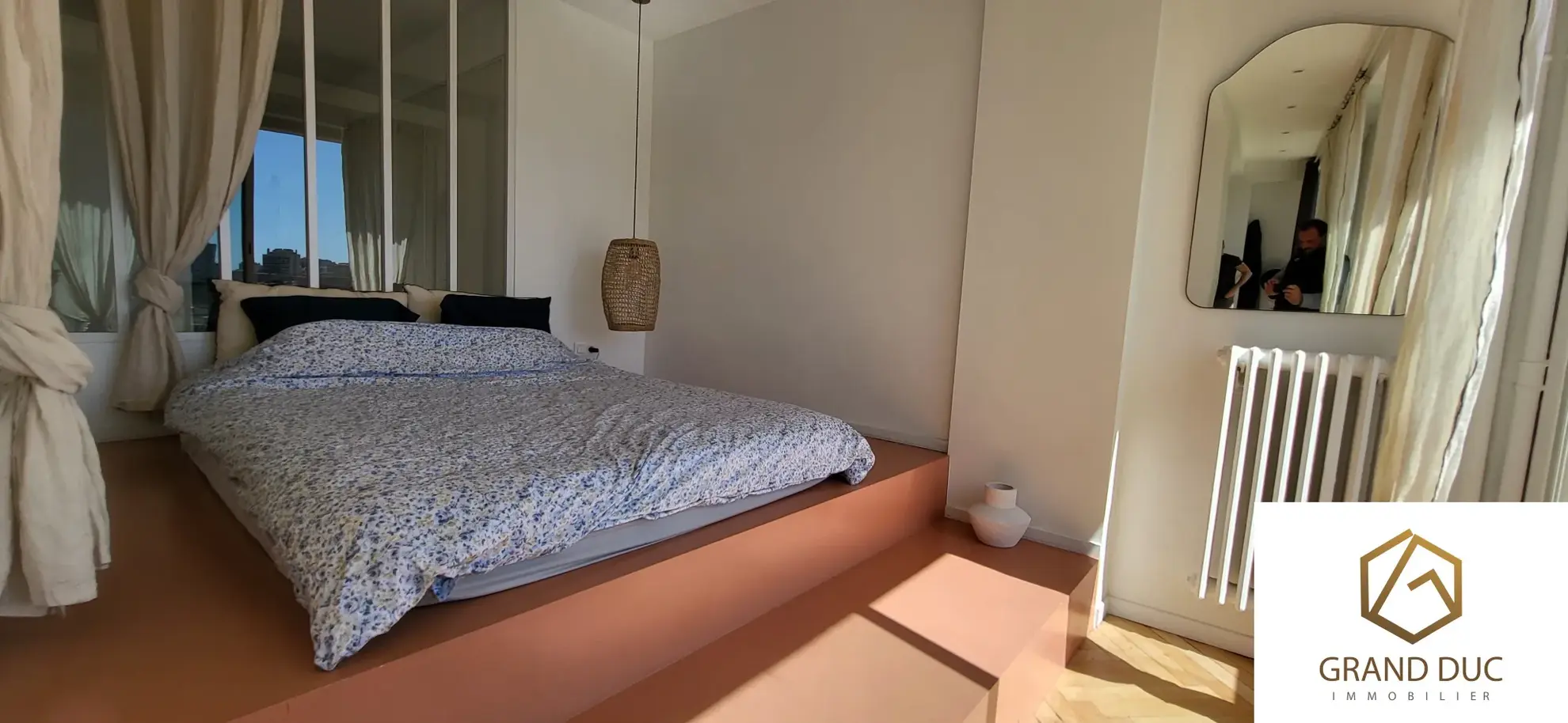 Appartement lumineux avec vue mer au Vieux Port de Marseille 