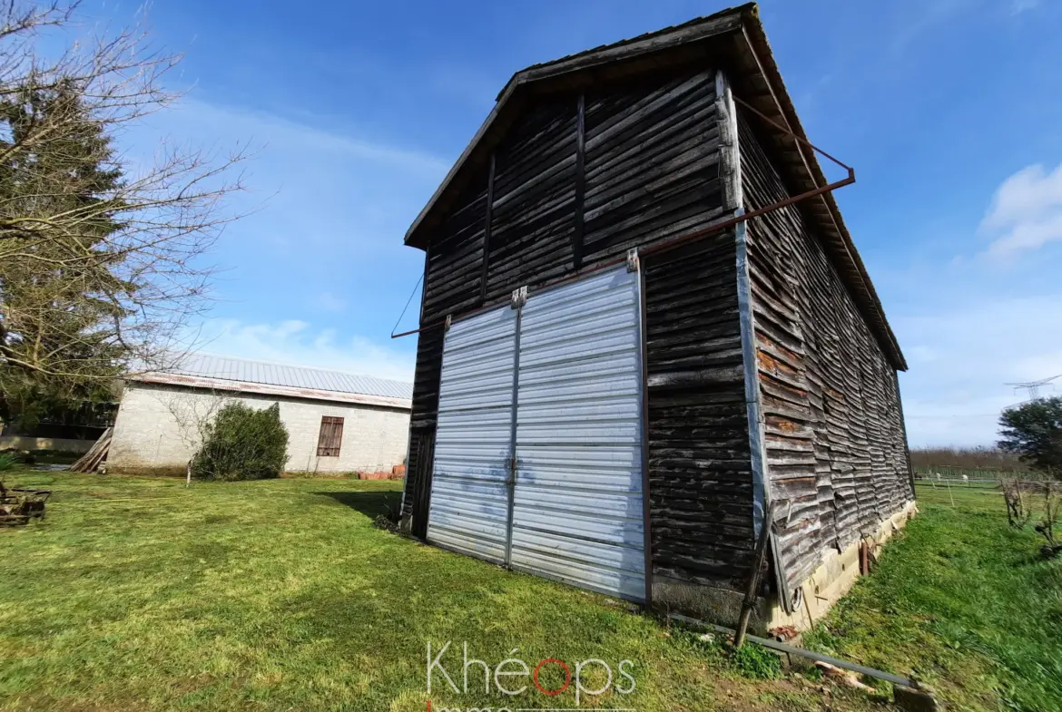 Maison de Campagne en Pierre à Duras - 5 Chambres, Terrain de 1.5 Hectares 