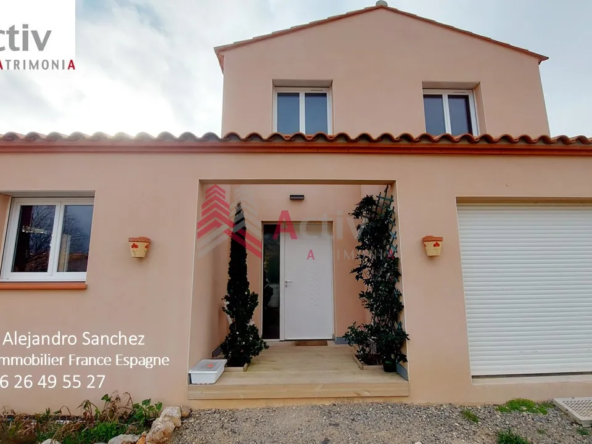 Villa récente T5 à vendre à Fitou - 280 000 €