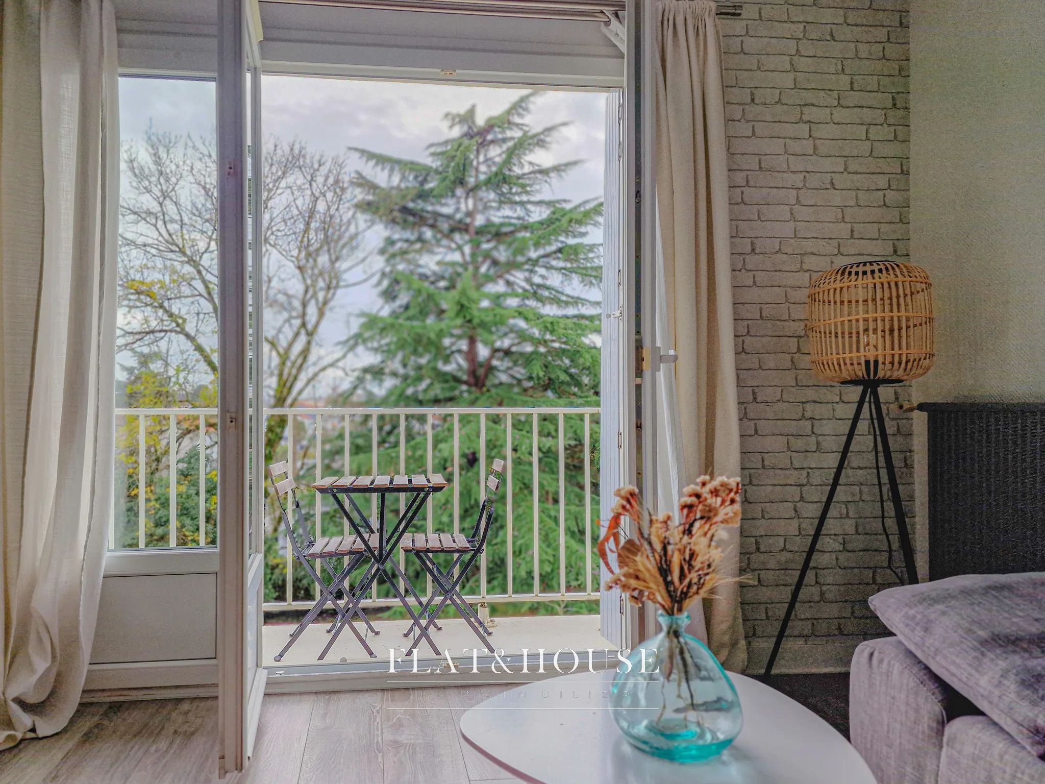 Appartement 2 pièces avec balcon à St Sébastien sur Loire 