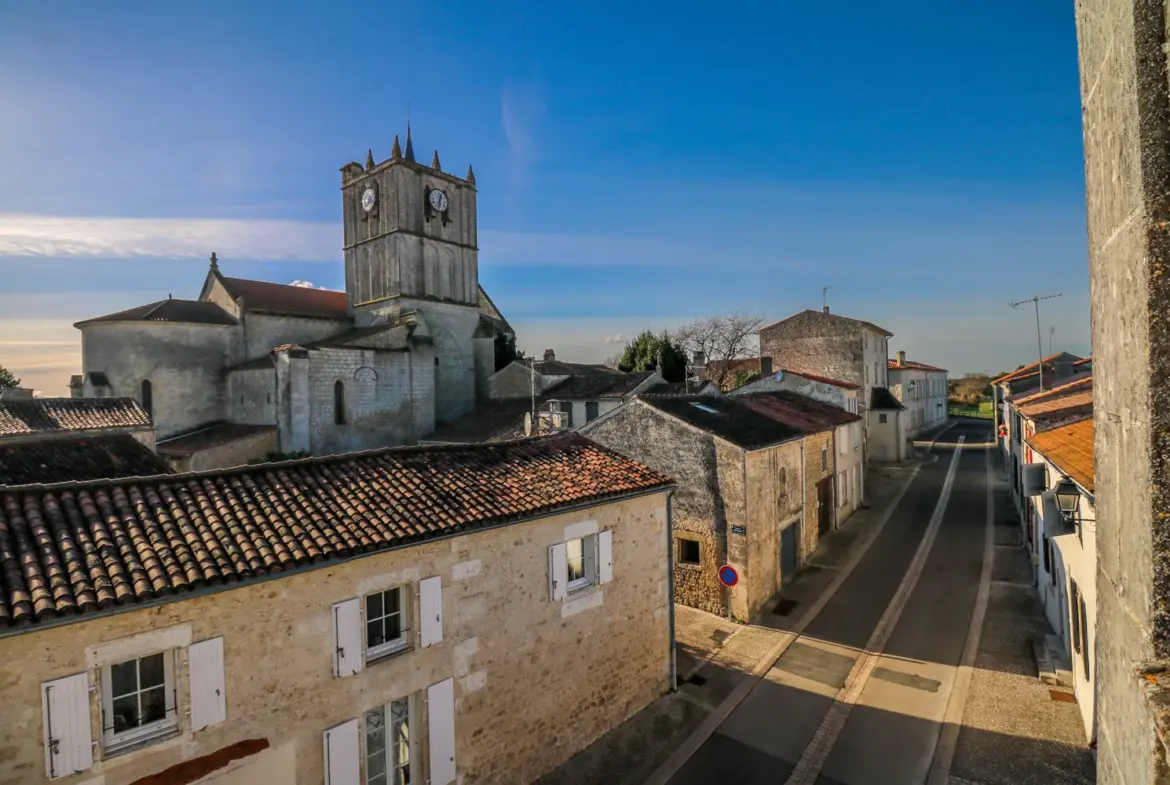 Maison ancienne 200 m² avec 5 chambres et jardins à Saint-Savinien 