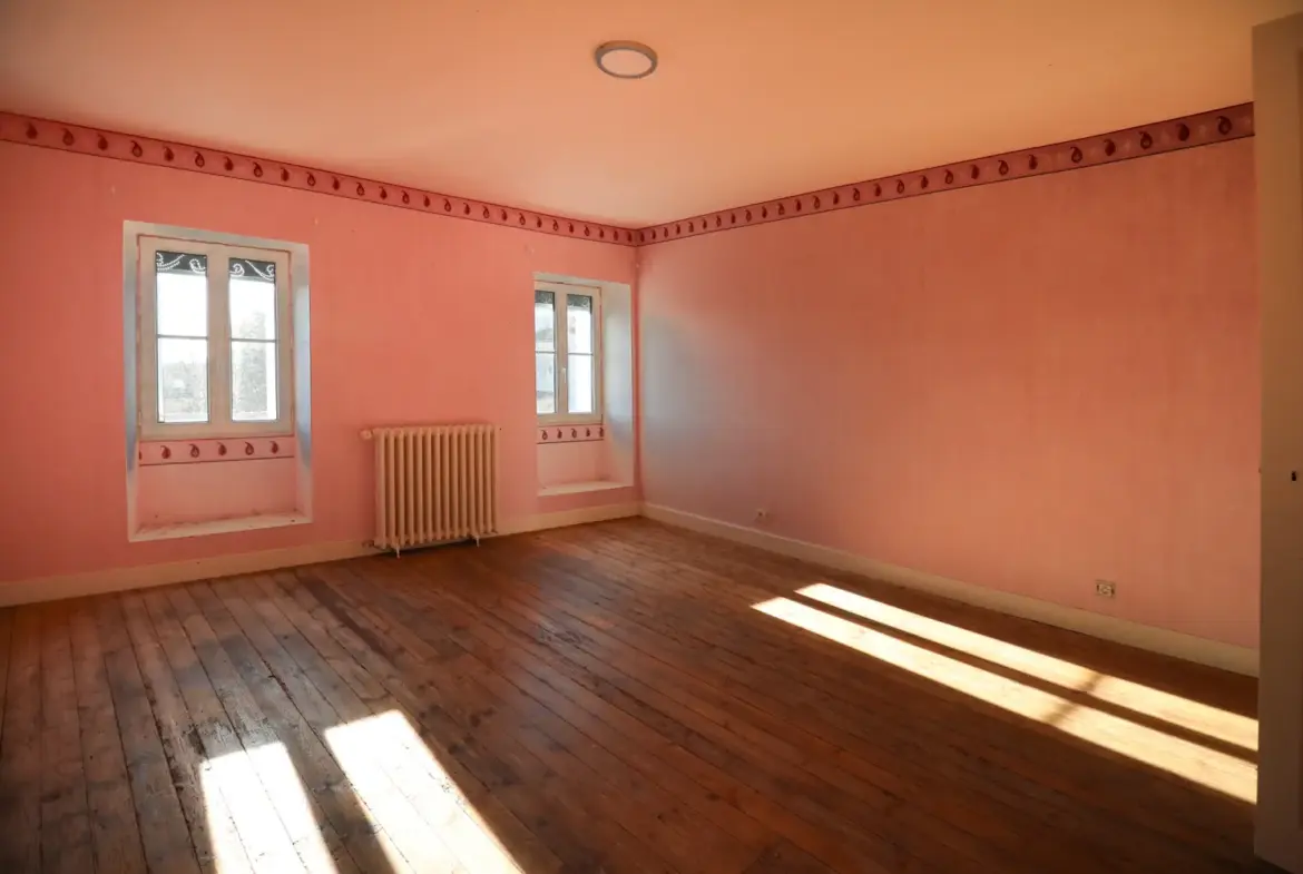 Maison ancienne 200 m² avec 5 chambres et jardins à Saint-Savinien 