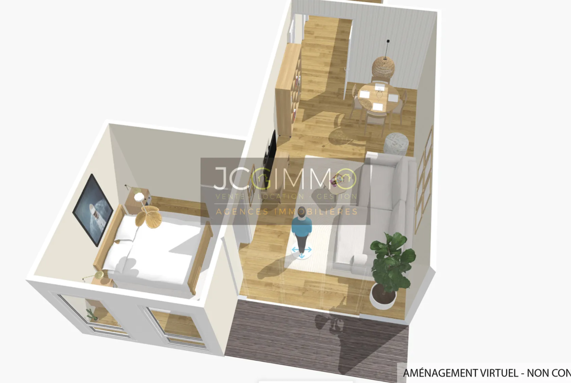 Appartement T3 lumineux avec terrasse et garage à La Seyne-sur-Mer 