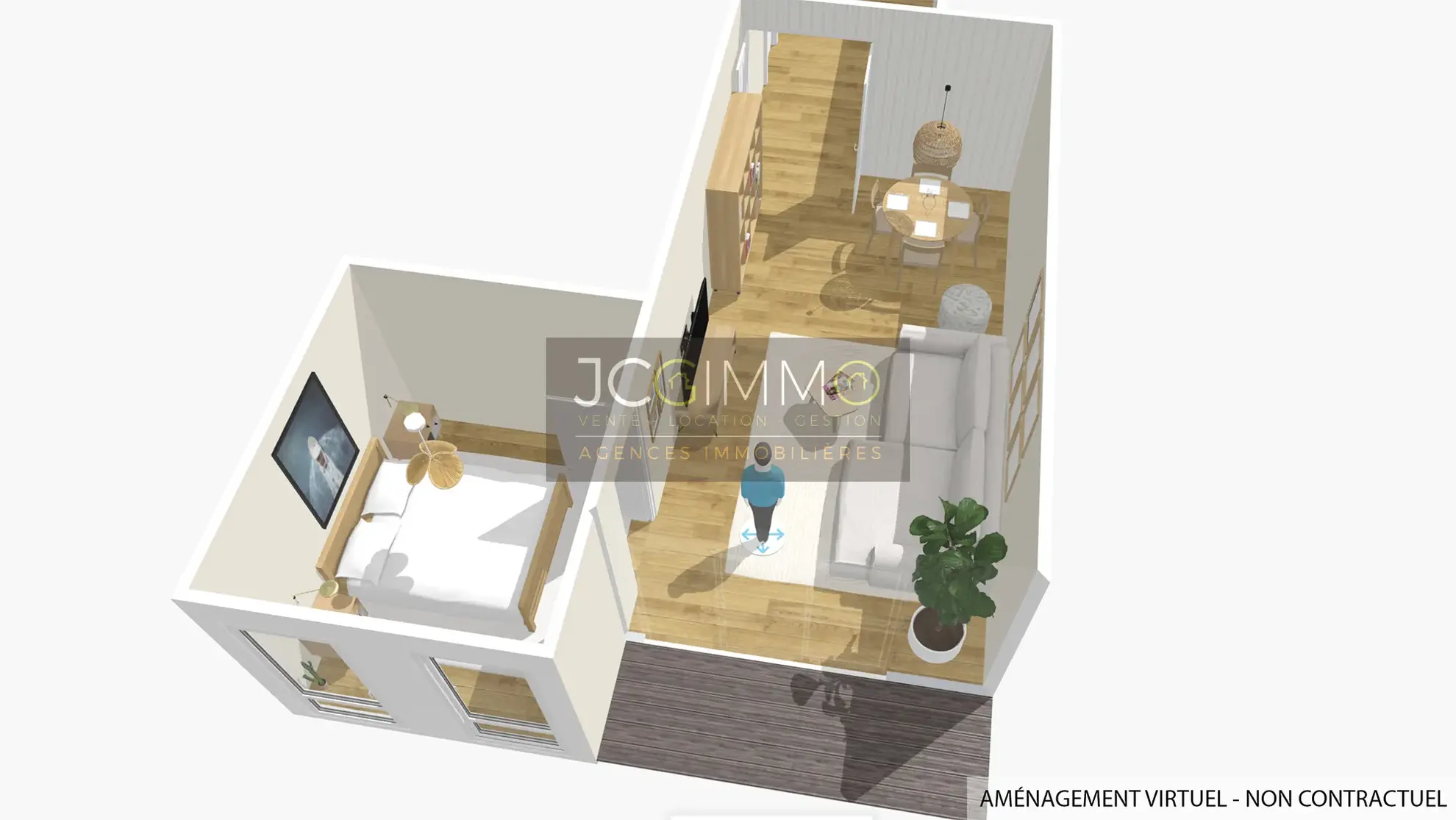 Appartement T3 lumineux avec terrasse et garage à La Seyne-sur-Mer 