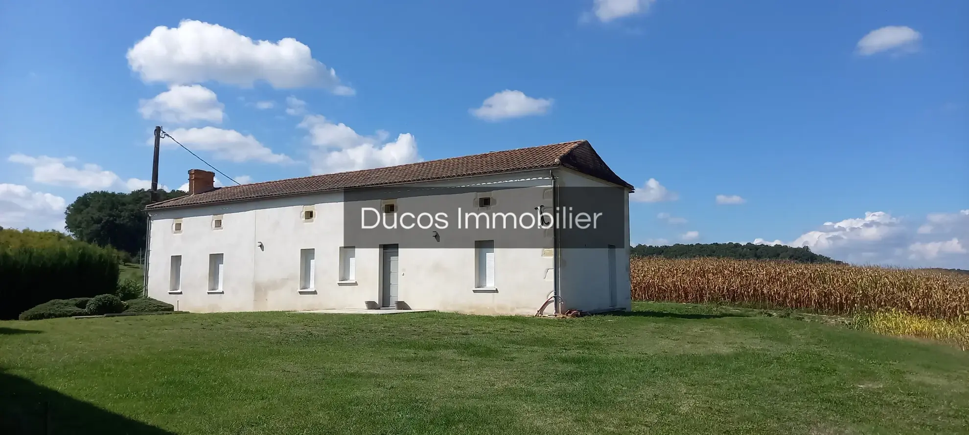 Maison en pierre rénovée à Levignac de Guyenne avec vue 