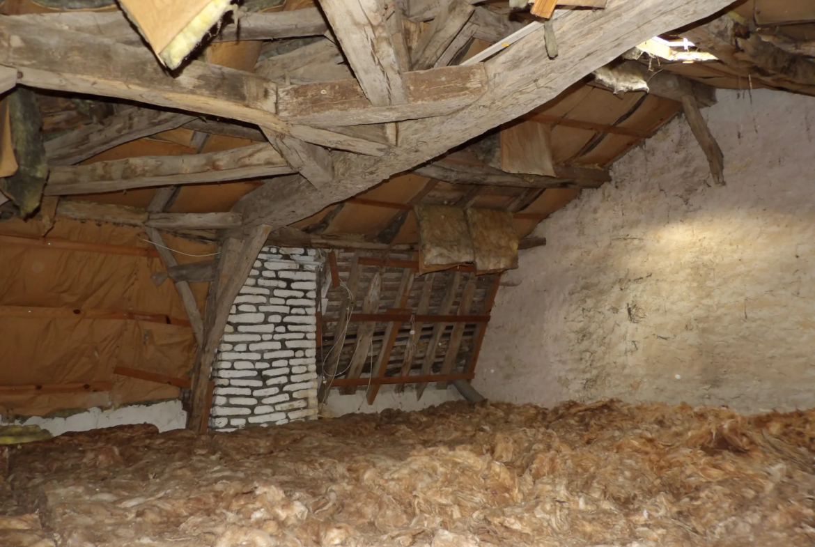 Maison à rénover avec jardin et garage à Port d'Envaux 