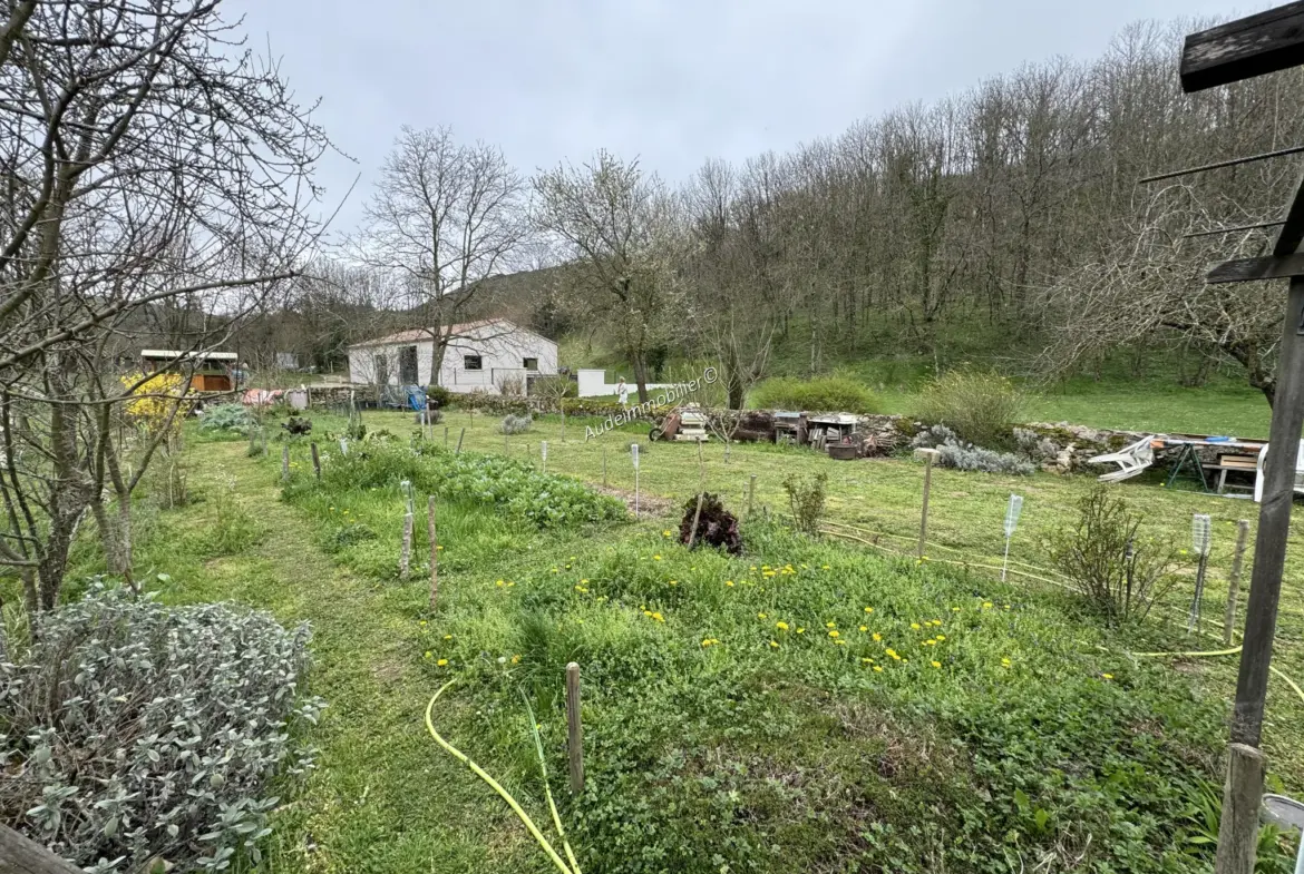 Maison de village avec jardin et studio à Missegre 