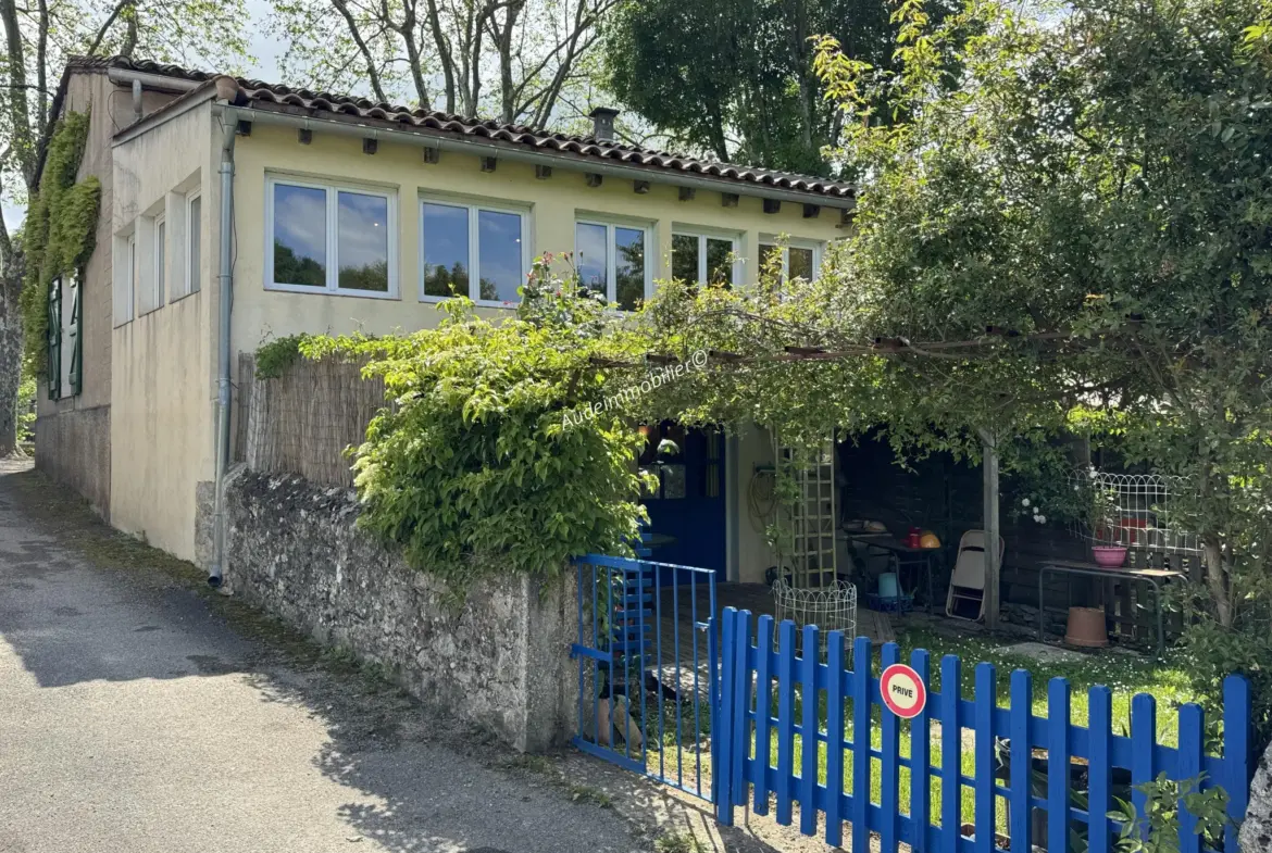 Maison de village avec jardin et studio à Missegre 