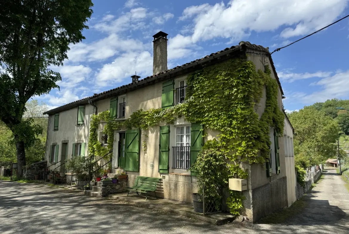 Maison de village avec jardin et studio à Missegre 